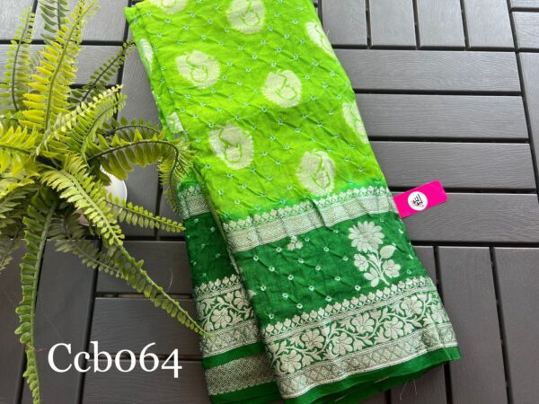 Pure crushed crape bhandhini - Image 2