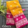 Pure crushed crape bhandhini - Image 10