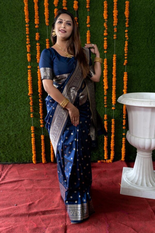 Fituri Silk Saree - Image 3