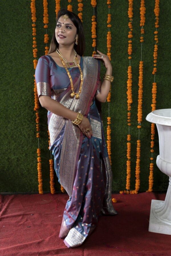 Fituri Silk Saree - Image 10