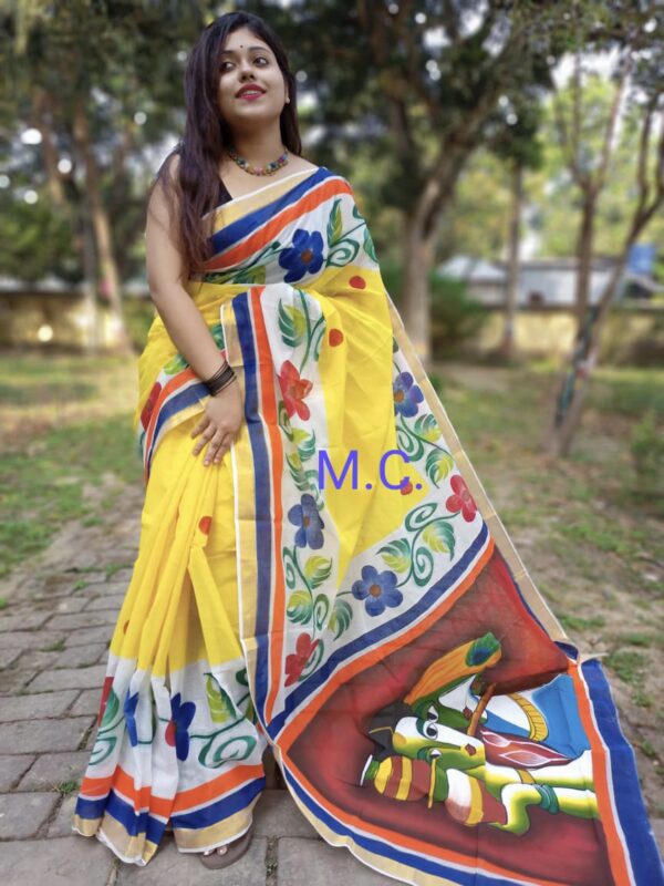 Kerala Cotton Saree - Image 27