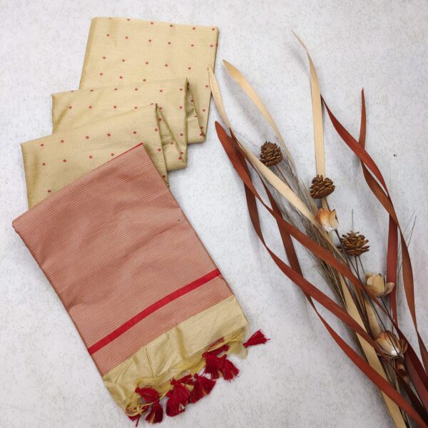 Tussar Silk Saree - Image 8