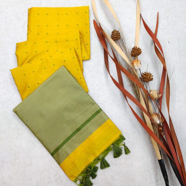 Tussar Silk Saree - Image 6