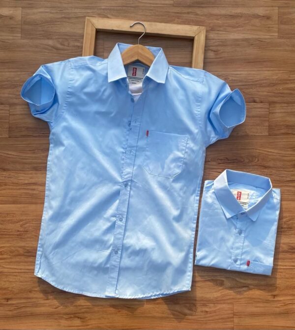 Half sleevs plain shirts - Image 13