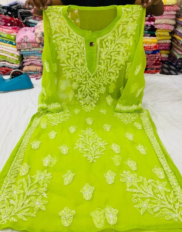 Chikankari Kurti - Image 7