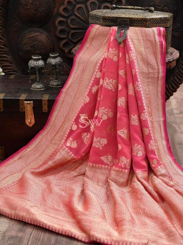 Banarasi Kora Organza Saree